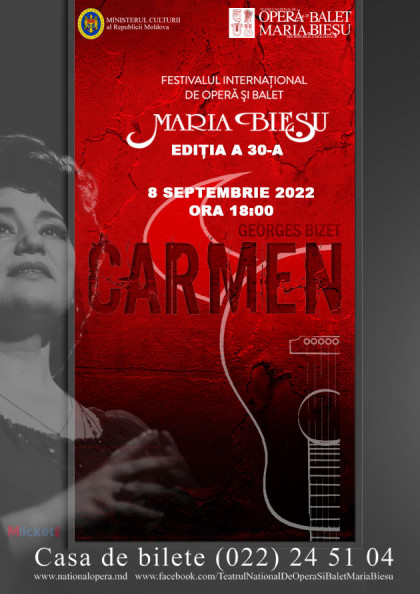 CARMEN, opera in patru acte de Georges Bizet