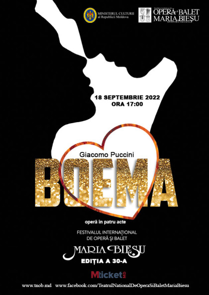BOEMA,Opera in patru acte, Giacomo Puccini