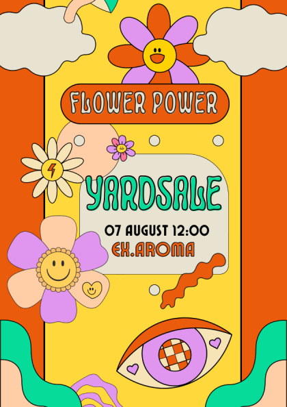 Yard Sale: Flower Power
